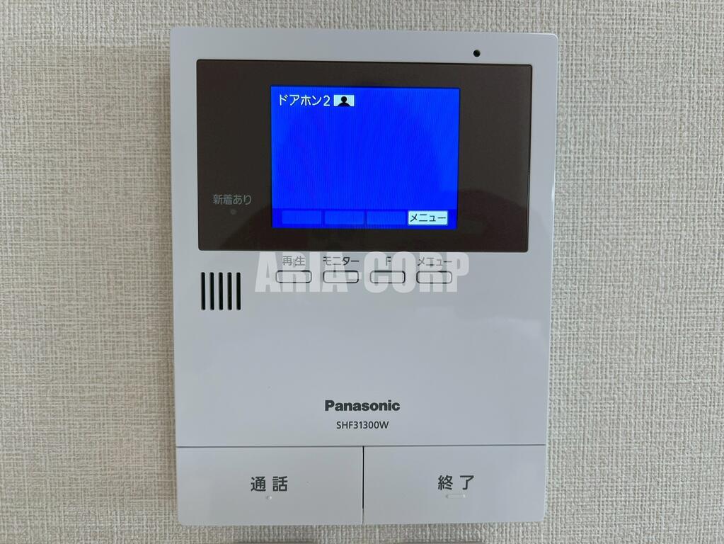 セキュリティ　TV付きモニターホン標準装備♪