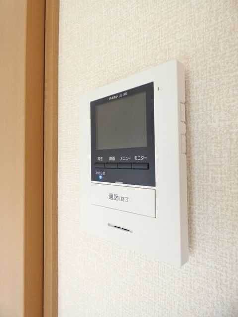 セキュリティ　モニター付きインターホン