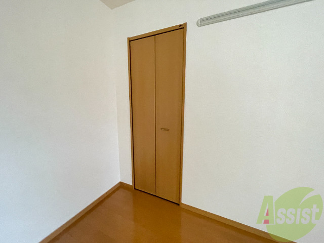 収納　収納がありました。お洋服や荷物はここへ。