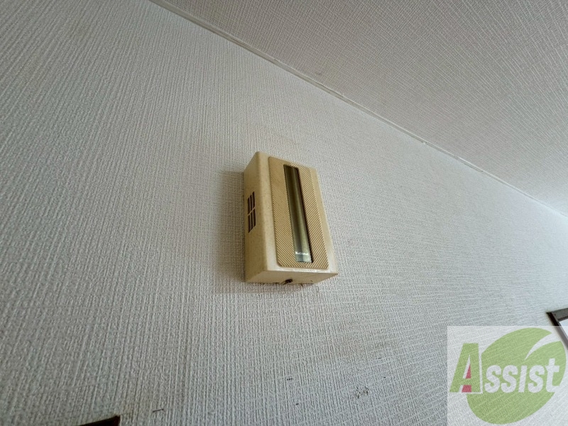 セキュリティ　来客時にはこちらのチャイムが鳴りますよ。