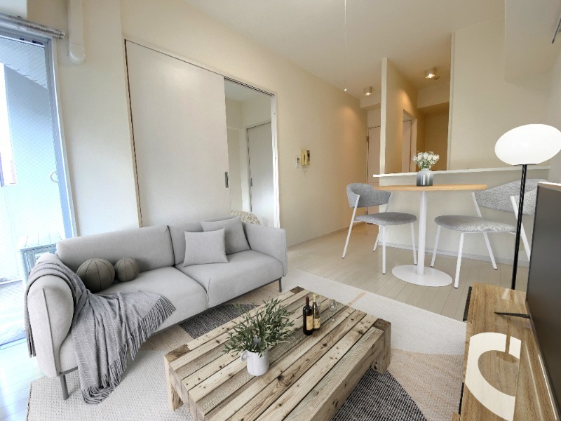 居室・リビング　ＣＧ写真になります。物件に付帯するものではありません