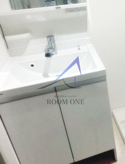 洗面設備　洗面台です。