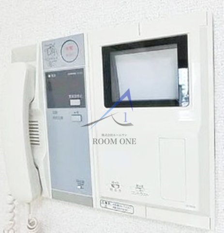セキュリティ　モニター付きインターホンです。