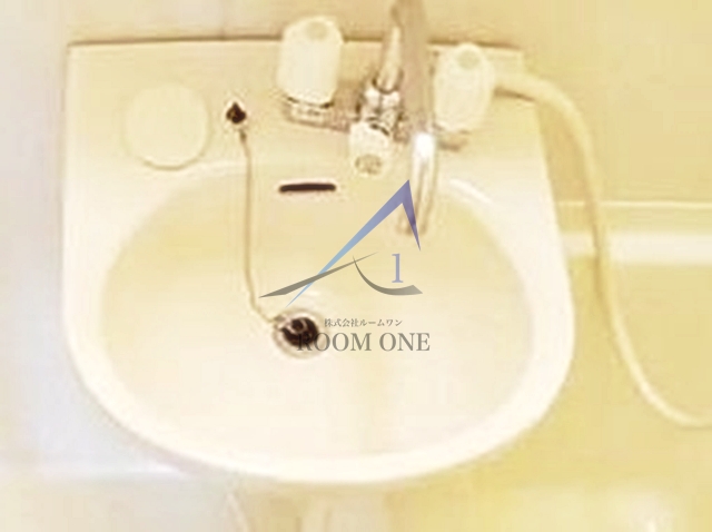 洗面設備　洗面台です。