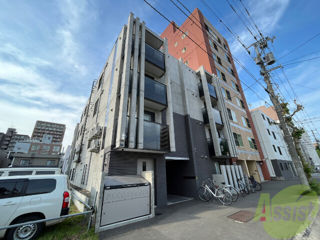 建物外観　札幌市北区北１６条西「ＭｏｎｔｅｖｅｒｄｉＬ・Ａ」