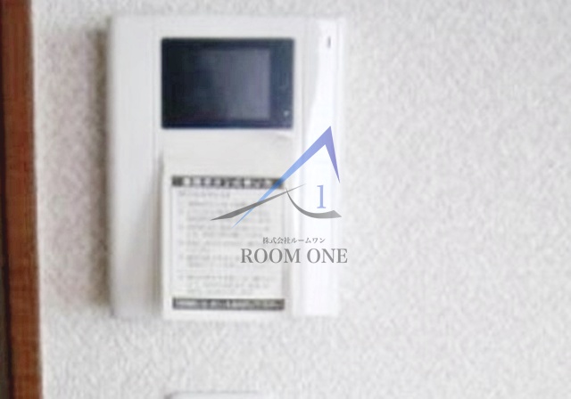 セキュリティ　モニター付きインターホンです。