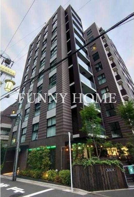 建物外観　山手線恵比寿駅から徒歩8分の賃貸マンション♪