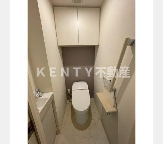 トイレ　ゆったりとした空間のトイレです