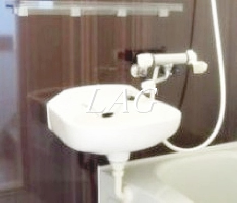 洗面設備　洗面台です。