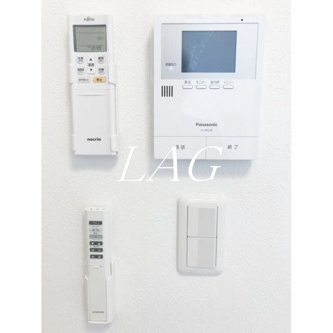 セキュリティ　モニター付きインターフォンです。