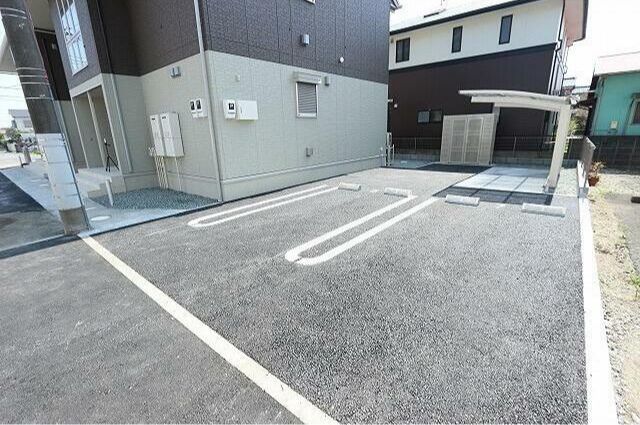 駐車場　駐車スペースです