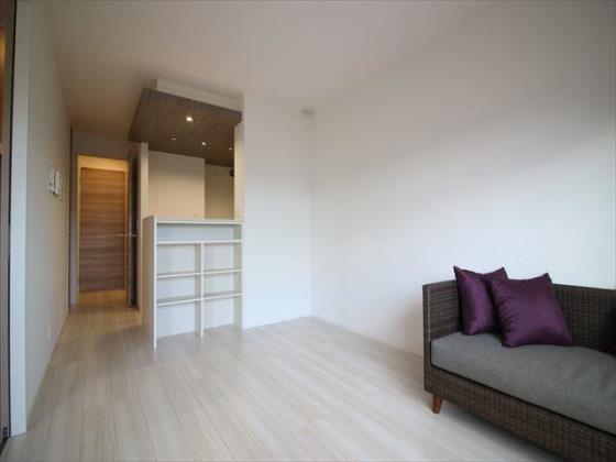 居室・リビング　新築時のモデルルームの写真です