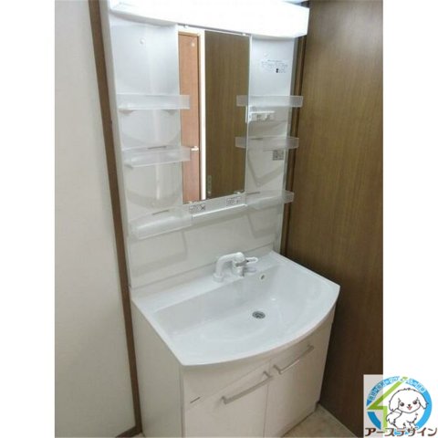 洗面設備　パース写真