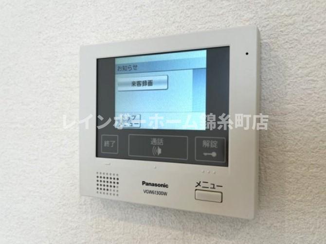 セキュリティ　※建築中のため同施工会社参考写真となります。