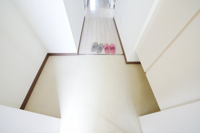 玄関　毎日通る玄関はこちらです