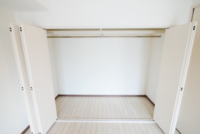 収納　たっぷりとした収納スペースです