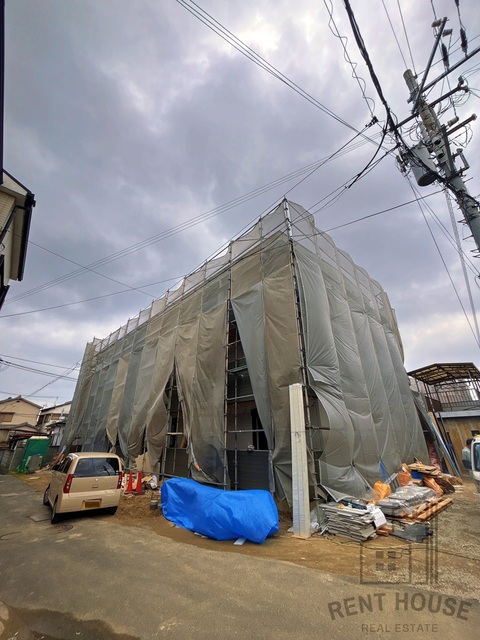 建物外観　外観（建設中）