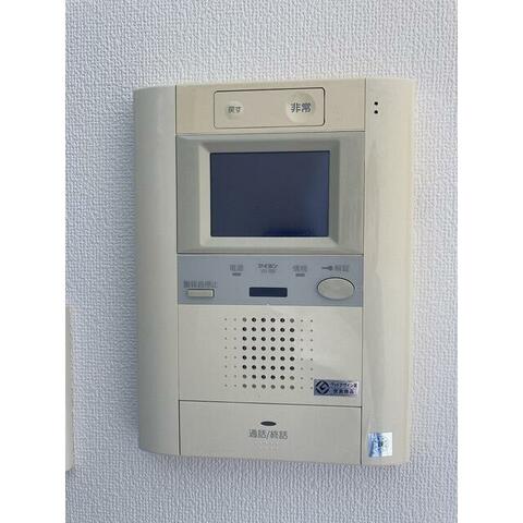 セキュリティ　インターホンです