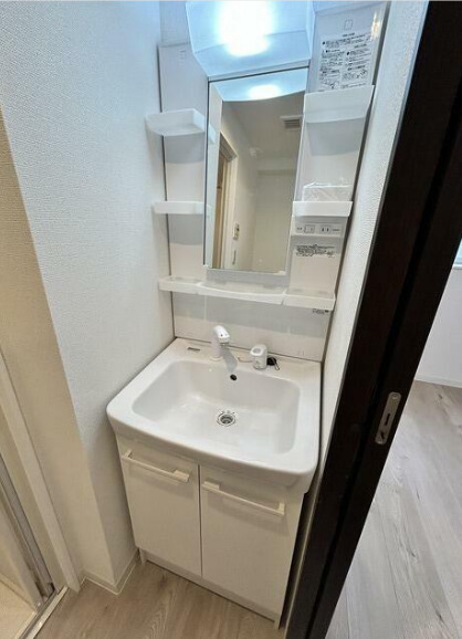 洗面設備　洗面所です