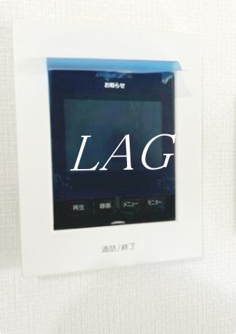 セキュリティ　モニター付インターホンです。