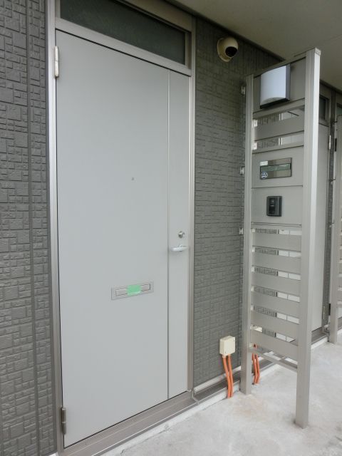 セキュリティ　来訪者が確認できるTVモニターホン