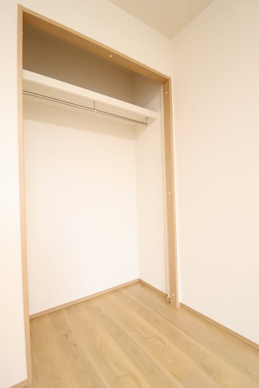 収納　間取りに充分な大きさの収納。