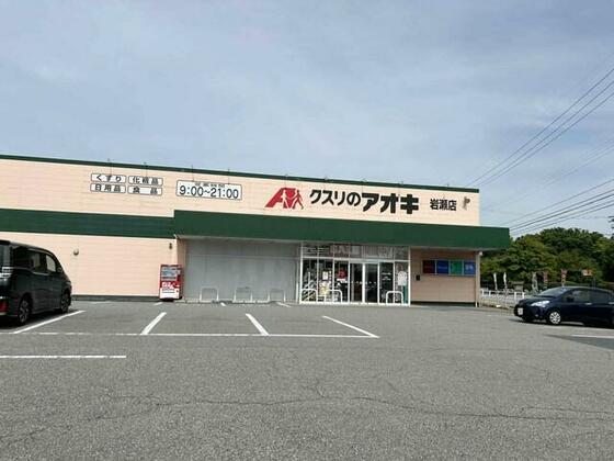 ショッピングセンター　クスリのアオキ岩瀬店（ショッピングセンター）まで1500m