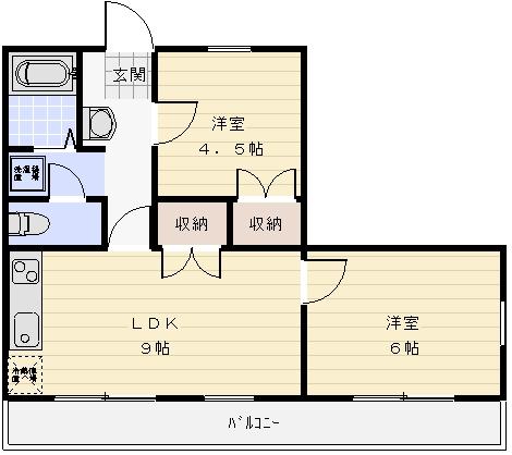 オーチャード Iの間取り写真