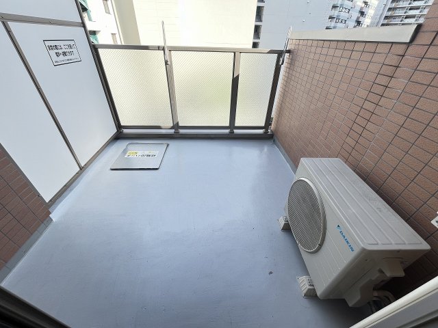バルコニー　お洗濯にも便利なバルコニー付き