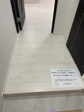 玄関　ゆったりとした玄関です