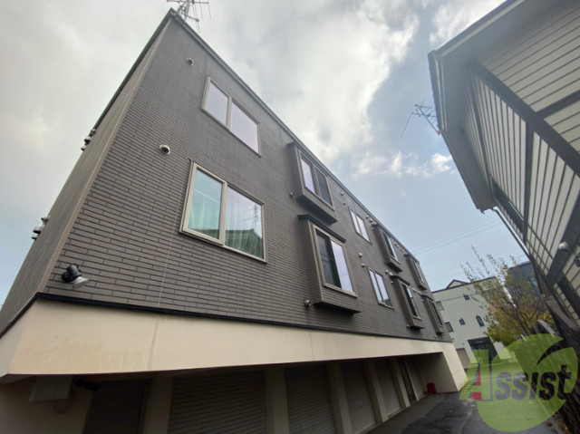 建物外観　札幌市北区百合が原「ウィッシュ」