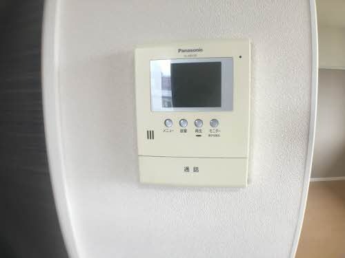 セキュリティ　カラーモニタ付きインターホン
