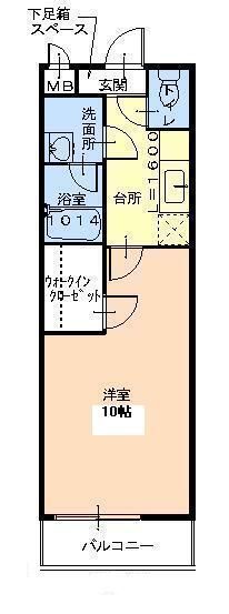 ＪＲ東海道本線 立花駅 徒歩12分 3階建 築15年の間取り写真