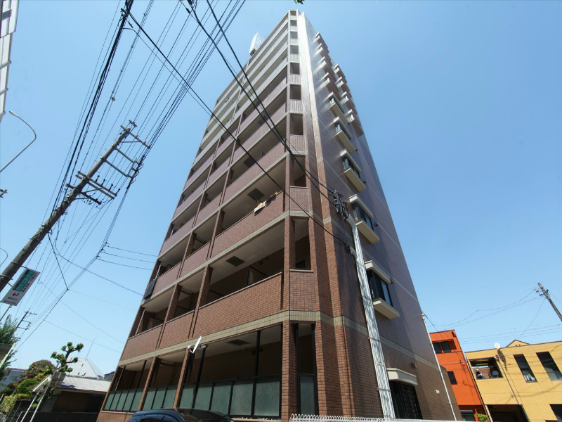 建物外観　外観　オートロック　防犯カメラ