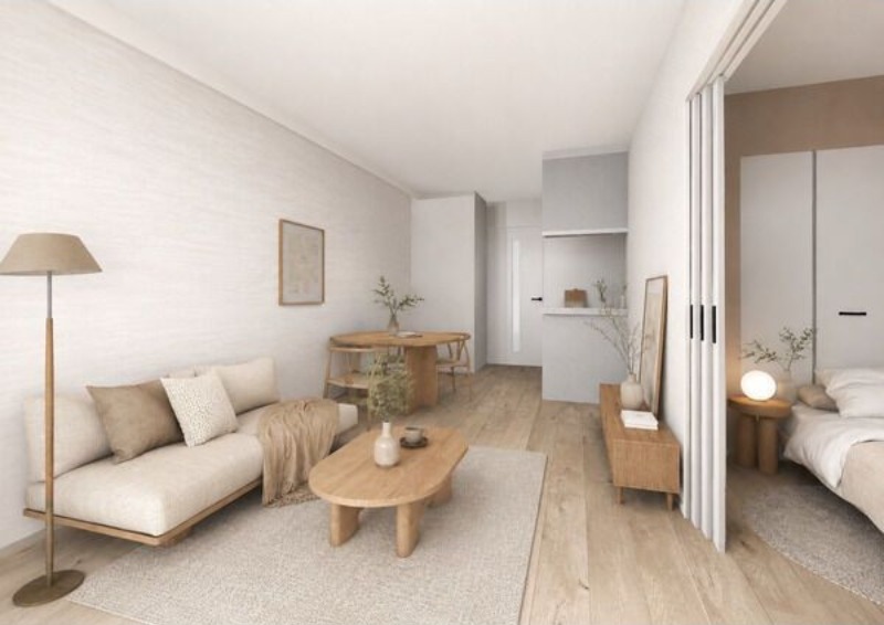 居室・リビング　家具などはイメージです