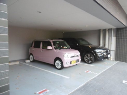駐車場　プレサンス四天王寺前夕陽丘　駐車場