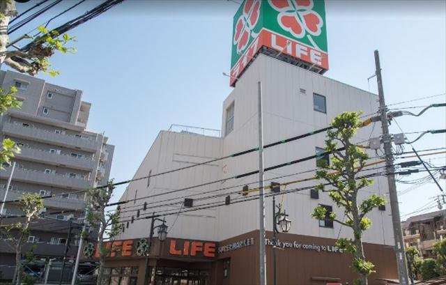 スーパー　ライフ　新大塚店（スーパー）まで101m