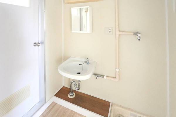 洗面設備　ビレッジハウスの同一物件・同一タイプの間取りの写真です