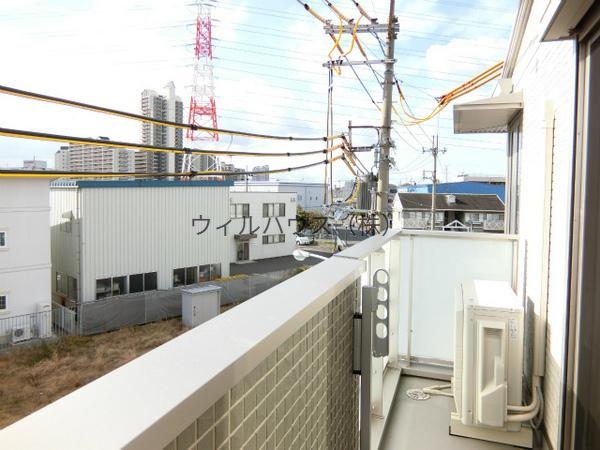 バルコニー　日当たり良好！