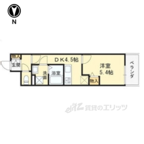 クレアール塚口2の間取り写真