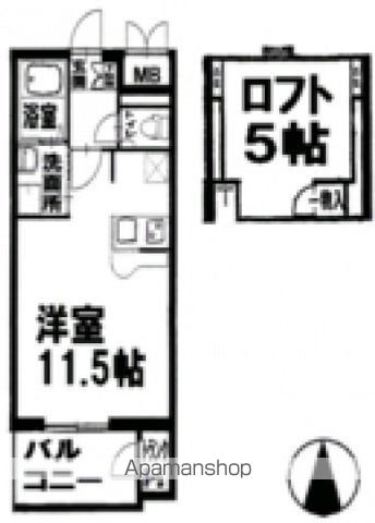 セントヒルズ横川新町の間取り写真