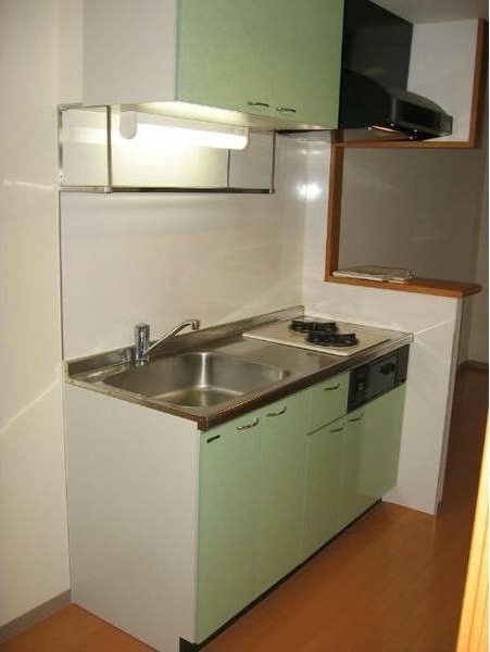 キッチン　※写真は同じマンションの違う部屋のものになります。