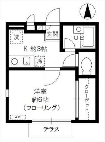ヴィルヌーブ江古田の間取り写真