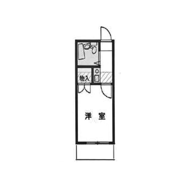 伊勢原市沼目アパートの間取り写真