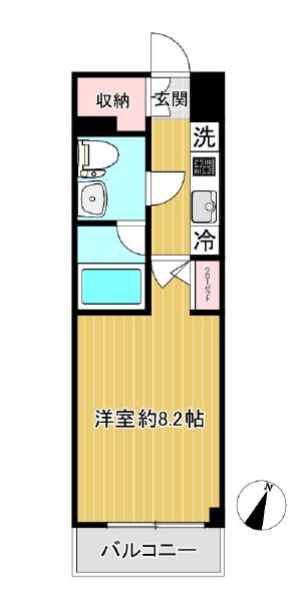 SHOKEN Residence川崎生田の間取り写真