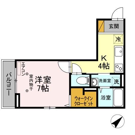 Maison Serenaの間取り写真