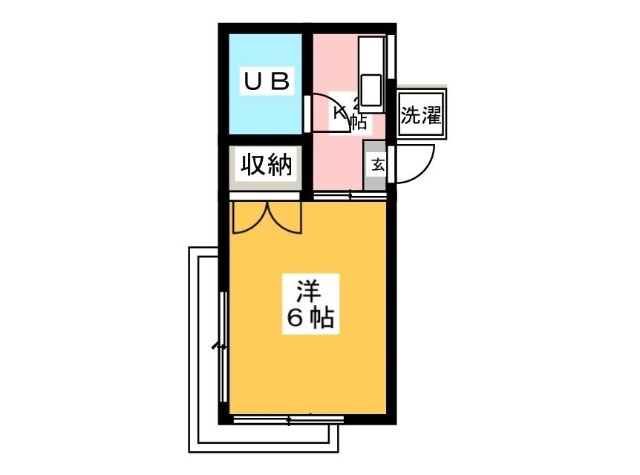 コーポつかさの間取り写真