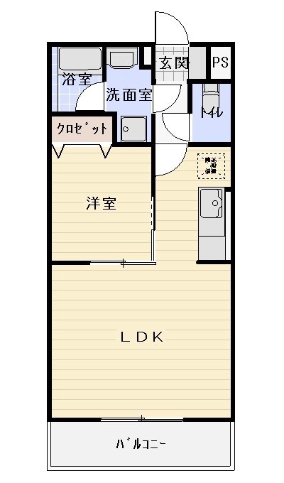 プランドールシャルムヴィラの間取り写真