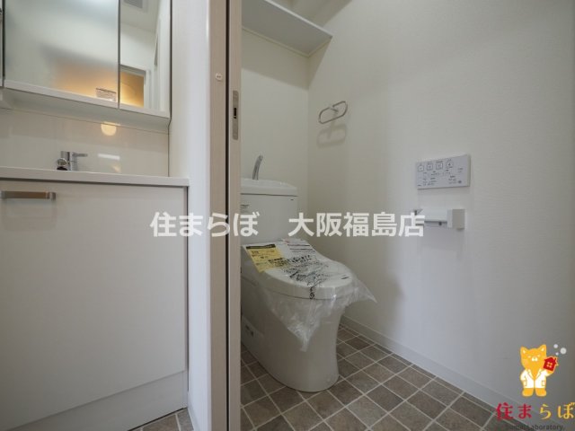 ＪＲ大阪環状線 寺田町駅 徒歩5分 10階建 築32年のトイレ写真