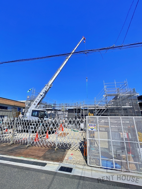 ロビー　外観（建設中）
